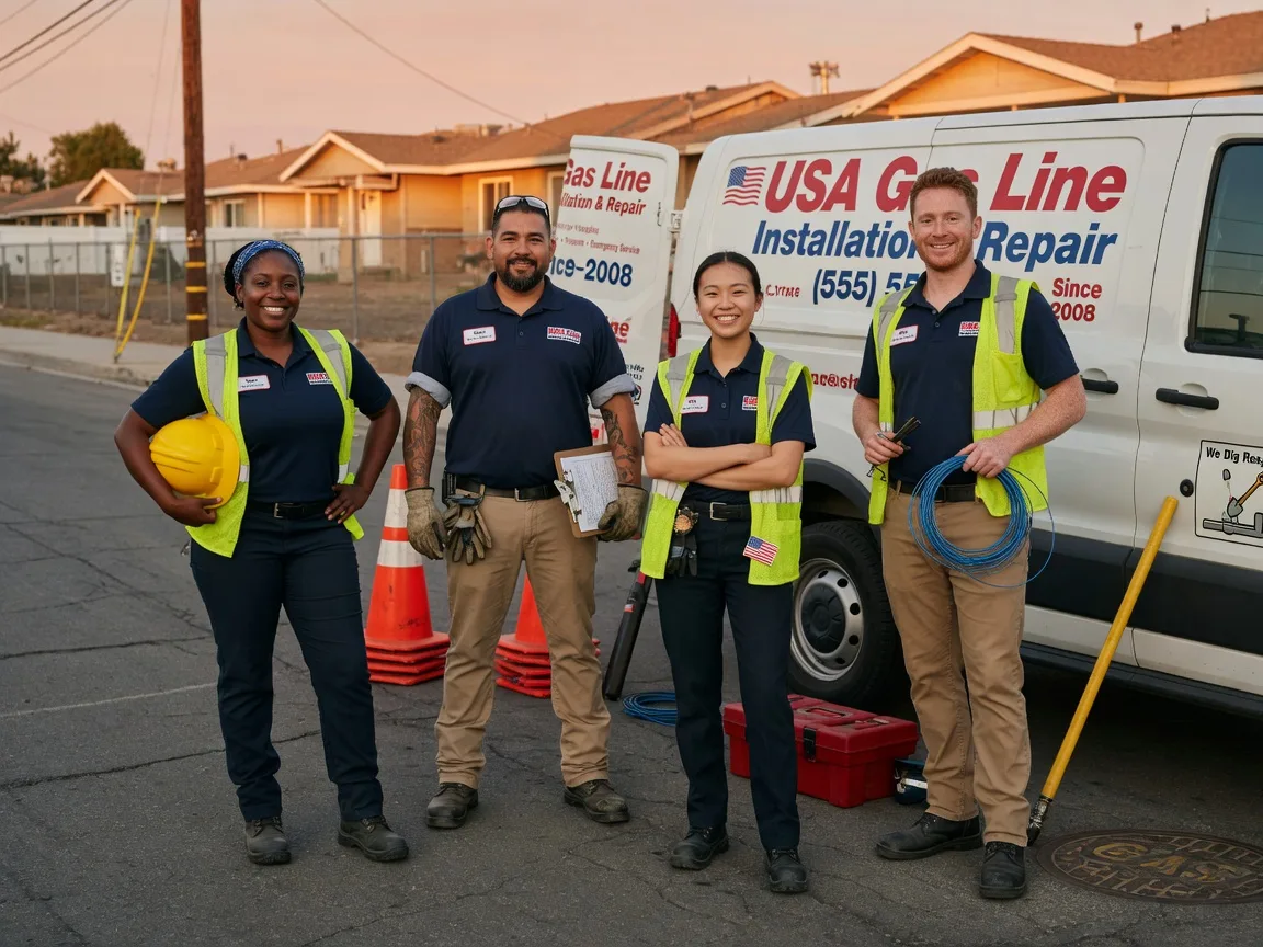 Gas Line Installation company in Derby, IA